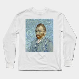 Self-Portrait (1889) by Vincent van Gogh Long Sleeve T-Shirt